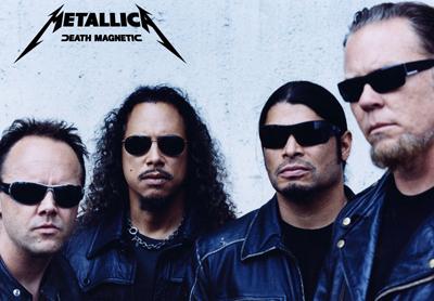 Metallica v roce 2008 - Promo foto k desce Death Magnetic